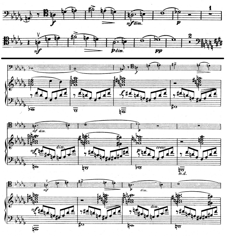グラズノフ「エレジー」の誤植