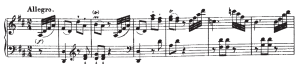 ハイドン ピアノソナタ Hob XVI/33 第1楽章