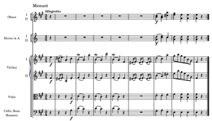 ハイドン交響曲第62番第3楽章