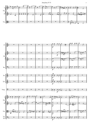 ハイドン　交響曲第70番ニ長調第4楽章