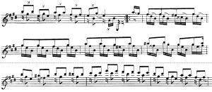 ソル「魔笛の主題による変奏曲」より第5変奏後半