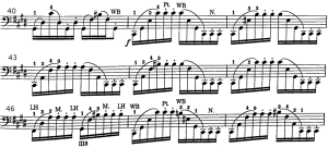 ドッツァウアー113 の練習曲から No.60誤植2