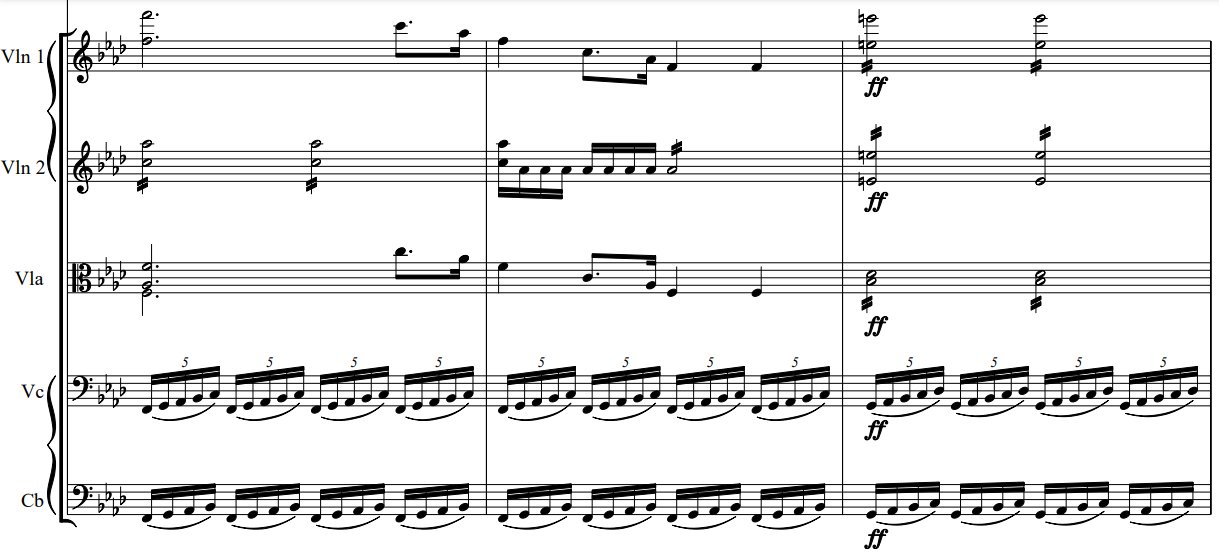 ベートーヴェン　交響曲第6番ヘ長調 Op.68「田園」第4楽章より