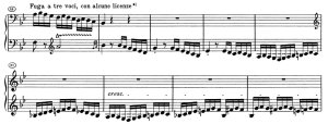 ベートーヴェンピアノソナタ第29番「ハンマークラヴィア」第4楽章」